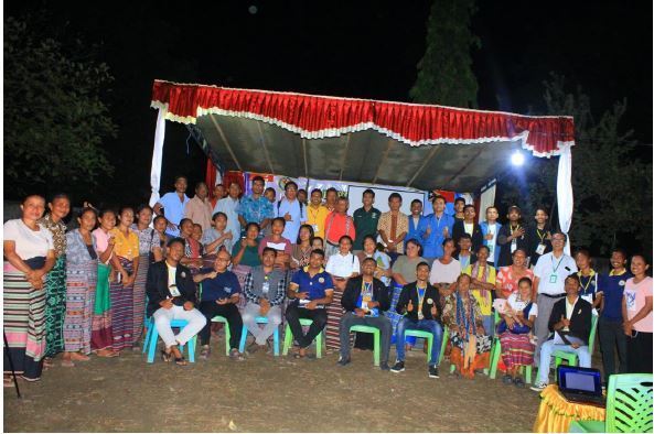 THE COMMUNITY OF WINI PARTICIPATES IN THE FIRST INTERNATIONAL SEMINAR OF THE RESEARCH TEAM