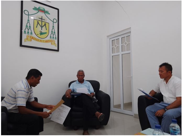 REITOR ISFIT HASORU MALU HO PRESIDENTE CET