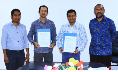 ISFIT ASSINA ACORDO HO BOLSEIRO SIMÃO DE ANDRADE