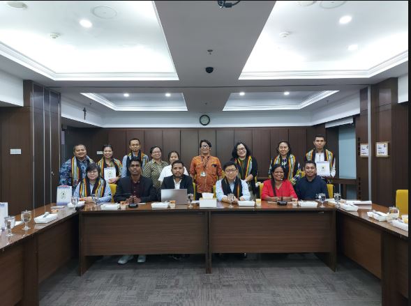 THE TRAINERS OF ISFIT CONCLUDE THEIR INTERNSHIP AT UNIVERSITAS KATOLIK ATMA-JAYA, JACARTA