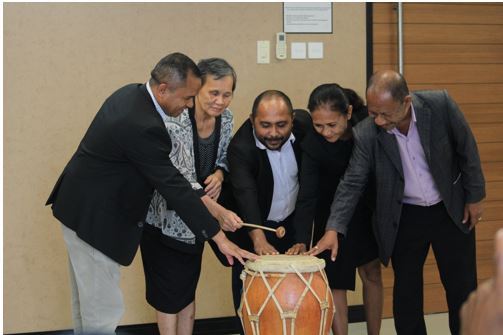 REITOR ISFIT PARTICIPA LANÇAMENTO ACREDITAÇÃO IHA PBI