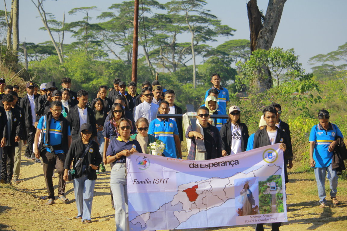 PEREGRINAÇÃO DO JUBILEU DA ESPERANÇA EM ERMERA FORTALECE LAÇOS DE FRATERNIDADE