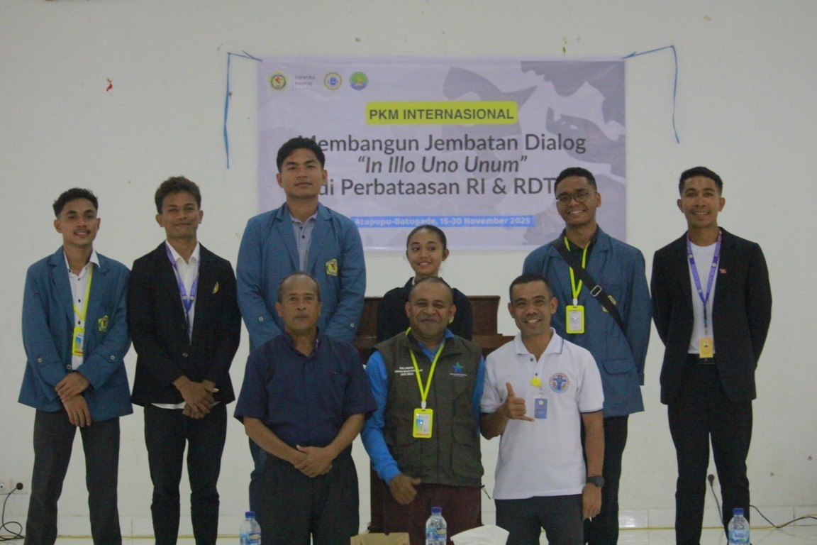 INTERNATIONAL RESEARCH TEAM HOLDS PUBLIC SPEAKING COMPETITION IN ATAPUPU